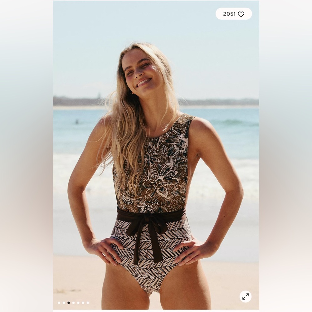 Free People Orchid One Piece Swimsuit - Picture 10 of 11